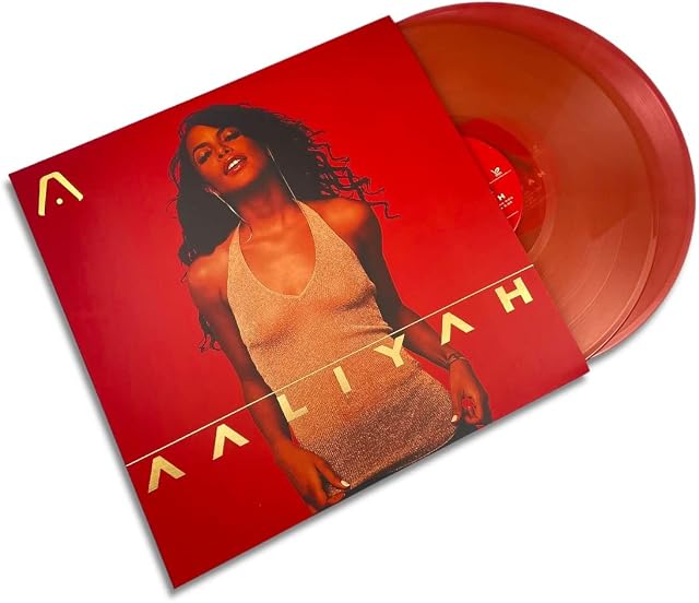 Aaliyah Limited Edition Red & Gold Galaxy Variant por Aaliyah, capa do álbum