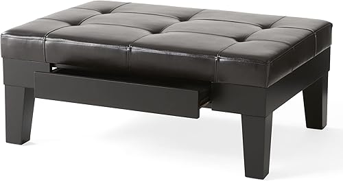 Miniatura 4 de Christopher Knight Home Tucson Mesa de café, marrón 40.5 x 29.5 x 17.75 pulgadas Expresso,Negro -,https://www.amazon.com/dp/undefined