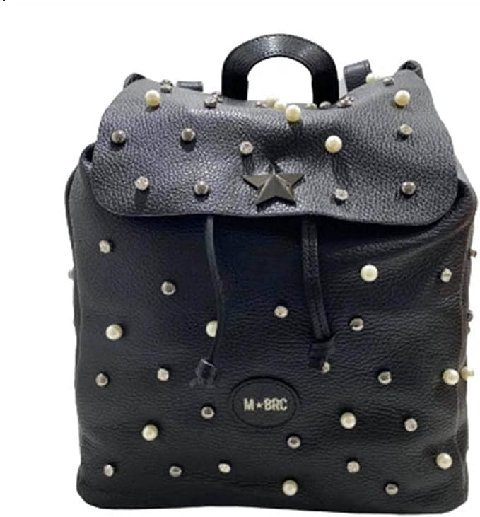 M*BRC Zaino by massimo braccialini e strass nero : Amazon.it: Scarpe e borse