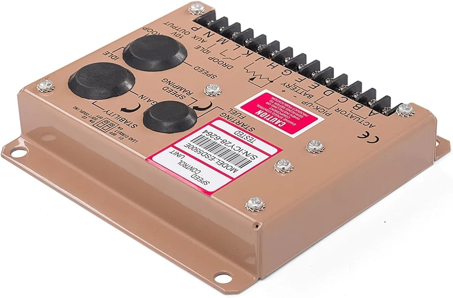 ESD5500E Generator Speed Controller Module 5500E Electric Speed Governor 12v 24v DC Motor Control Diesel Engine Part(Common 5500E)