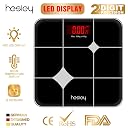 Hesley Weight Machine/Weighing Machine/Weighing Scale with advanced step on Technology HSB-1 (Black) gallery image
