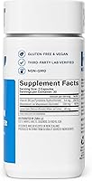 Vista 3 de Habit Suplemento de magnesio Sleep & Recover, glicinato de magnesio, vitamina B6, bálsamo de limón, 60 cápsulas