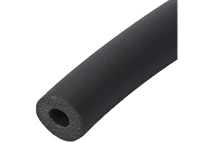 binifiMux 2 Pieces 1-1/4" I.D. Pipe Insulation Foam Tube