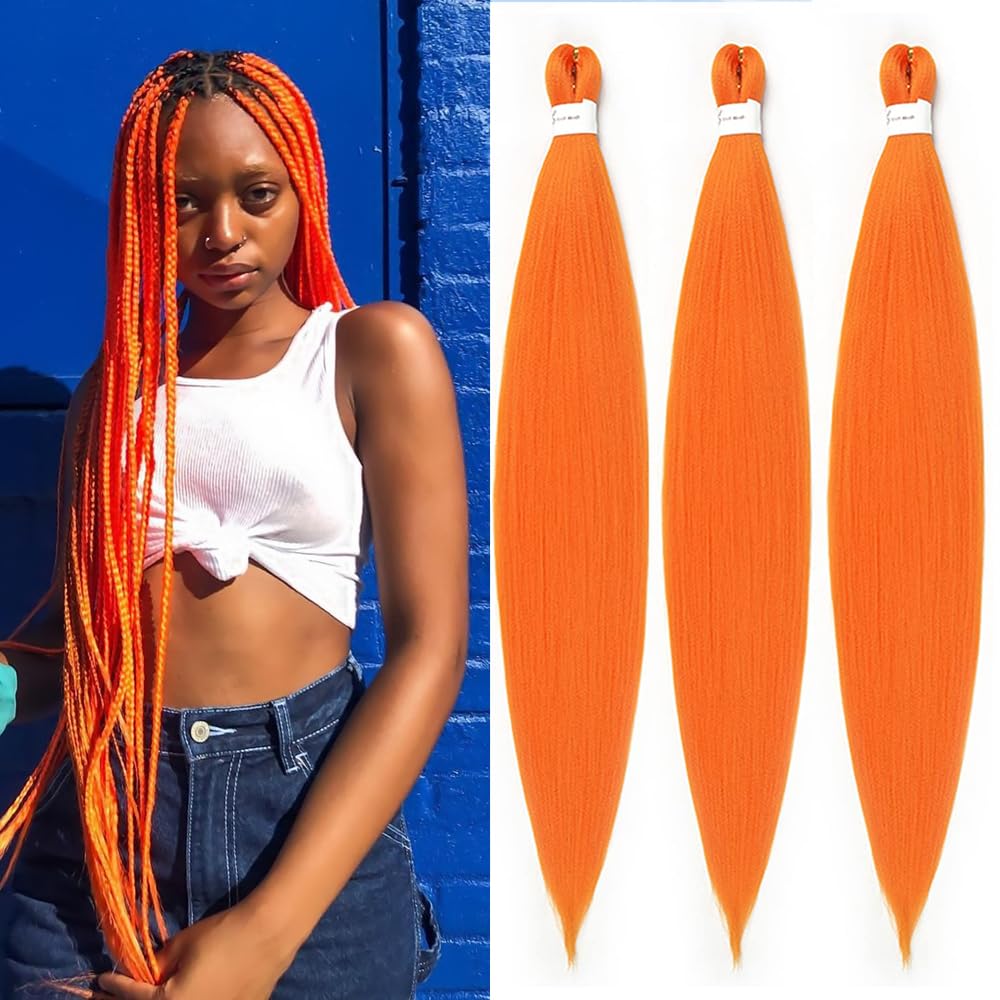 YDDM Capelli Per Treccine Africane Rosa Extension Treccine Texture Yaki Easy Install per Principianti 20 Pollici 3 Pezzi Capelli Leggeri e Naturali per Box Braids, Twist e Crochet — view 65