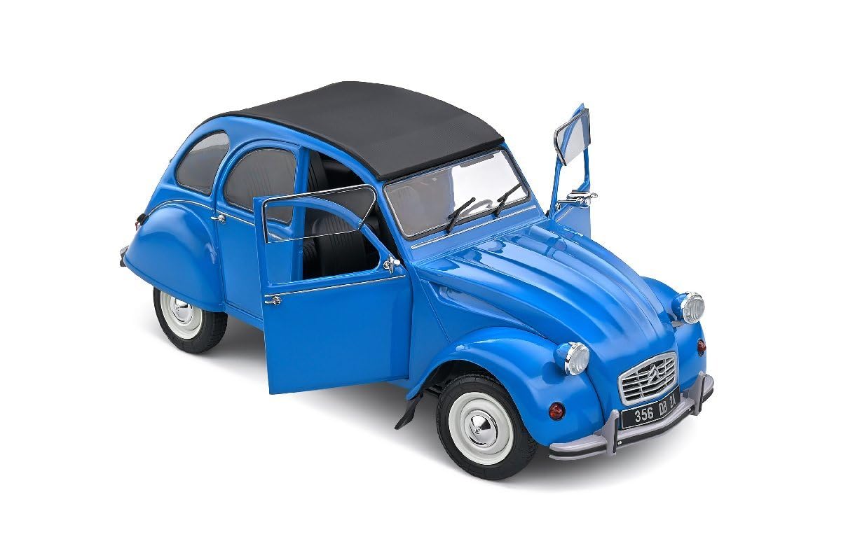 Amazon | ソリド 1/18 シトロエン 2CV 6 1982 ブルー SOLIDO CITROEN 