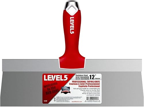 Miniatura 10 de LEVEL5 CONTRACTOR'S Juego de herramientas manuales  Junta soldada, cinta y cuchillos especiales, bandeja de lodo, mezclador, sierra Jab + bolsa