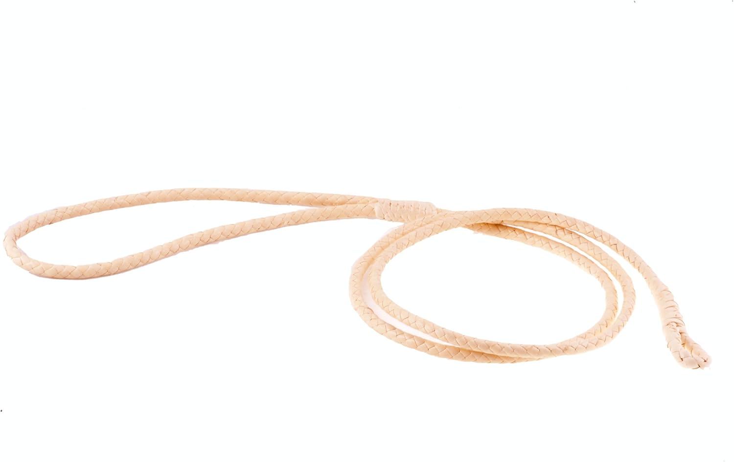 Alvalley Braided Dog Leash with Loop - Handmade Training Lead - Made of Leather - Use with a Slip Collar or Chain - Perfect for Small, Medium and Large Dogs for Walking, Training, and Showing