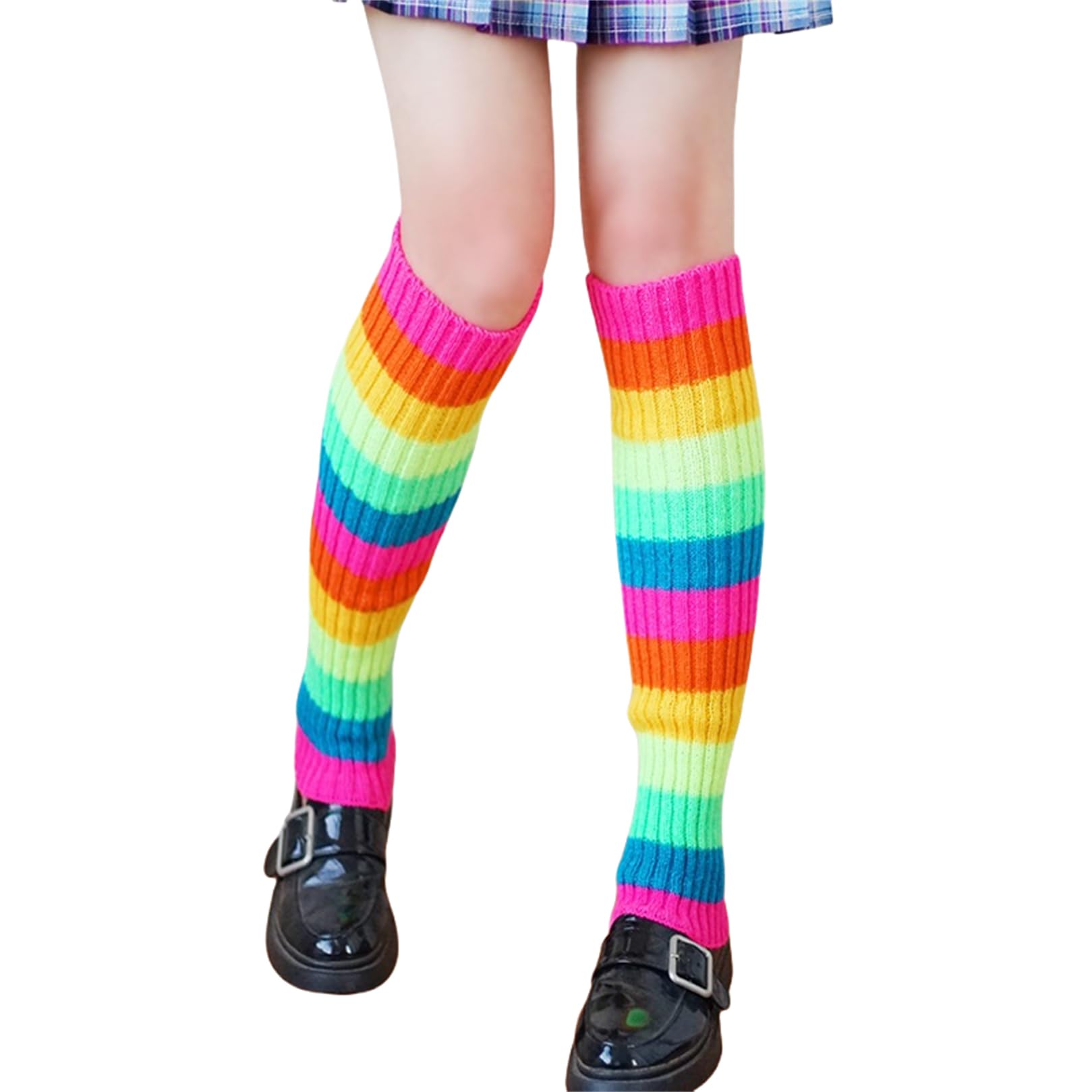 Goth Leg Warmers Women Japanese Gothic Y2k Harajuku Grunge Emo Punk 80s