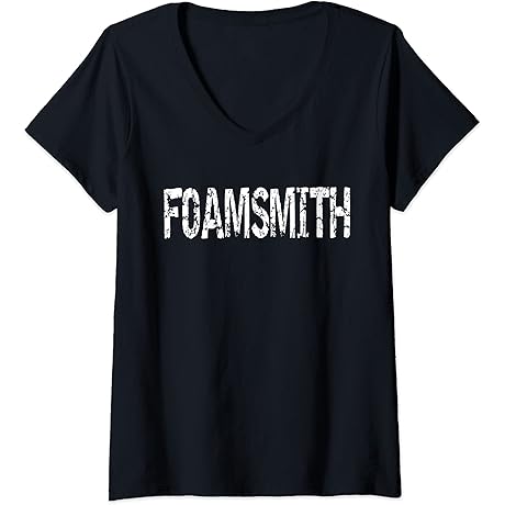 Womens Foamsmith, Cosplay Costume Maker V-Neck Tshirt