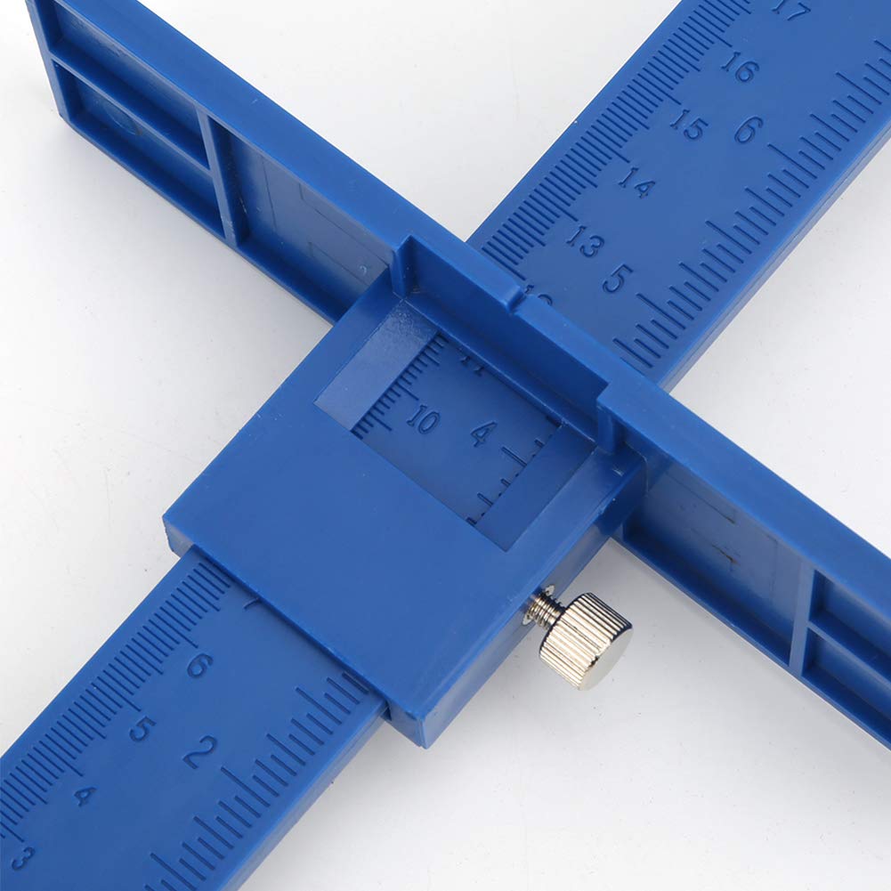 Punch Locator Drill Sleeve Cabinet Hardware Template Measuring Tool for Installing Cabinet Handles, Pulls, and Knobs