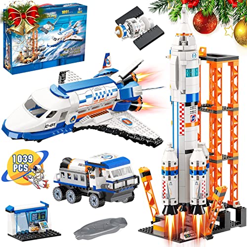 61ZaPqzBmWL WishaLife-City-Space-Shuttle-Rocket-Launch-Center-Building-Kit-Includes-Transport-Truck-Launch-Console-Satellite-Mars-Exploration-Inspired-STEM-Toy-for-Kids-Boys-Girls-Aged-6-and-up-1091-Pieces