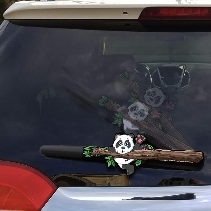 WiperTag de panda para limpador traseiro – 38,1 cm, 1 unidade