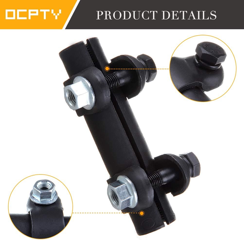 OCPTY - New 12-Piece fit for 2000-2001 for Dodge Ram 1500 RWD - 2 Front Upper 2 Lower Ball Joint 2 Adjusting Sleeve 2 Inner 2 Outer Tie Rod End 2 Stabilizer Bar