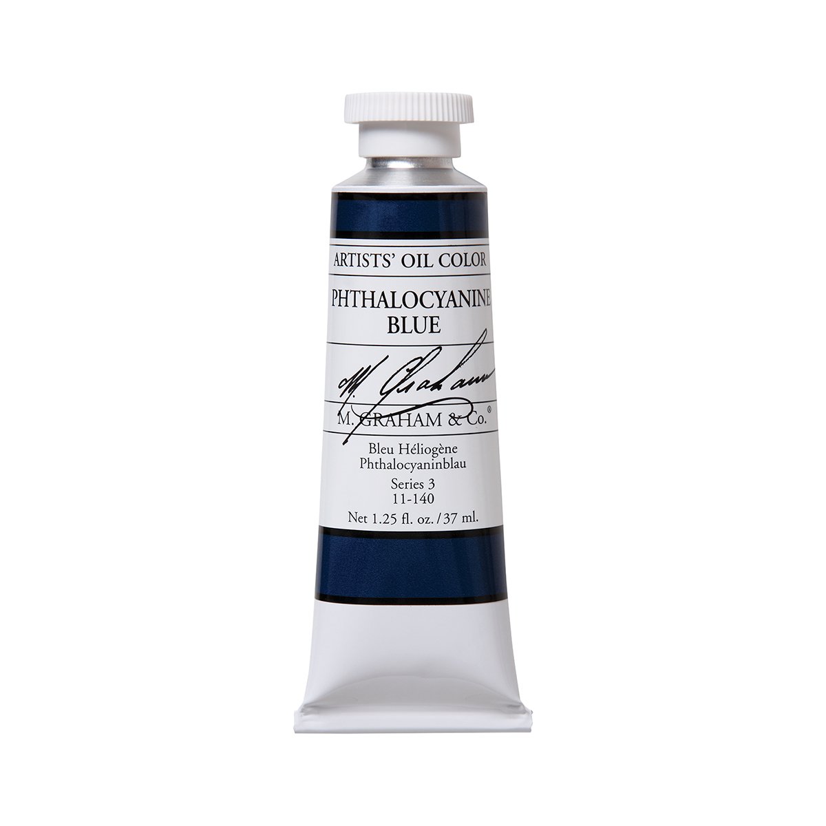 Amazon.com: M. Graham Artist Oil Paint Phthalo Blue 1.25oz/37ml Tube
