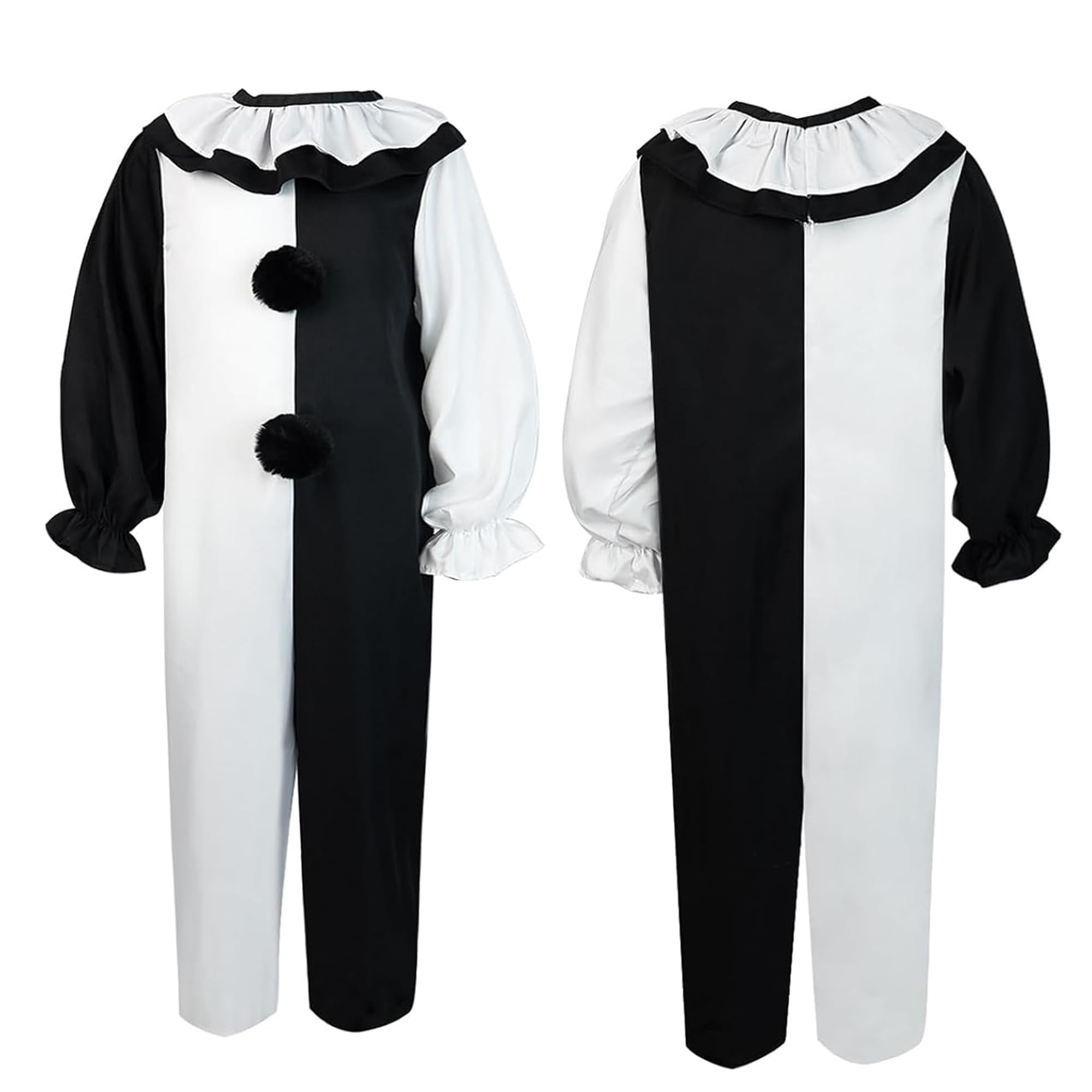 Carnavalife Costume Terrifier Child Girl Child 3-12 Years, Costume Terrifier Adult Women Men M L XL Unisex - Image 2