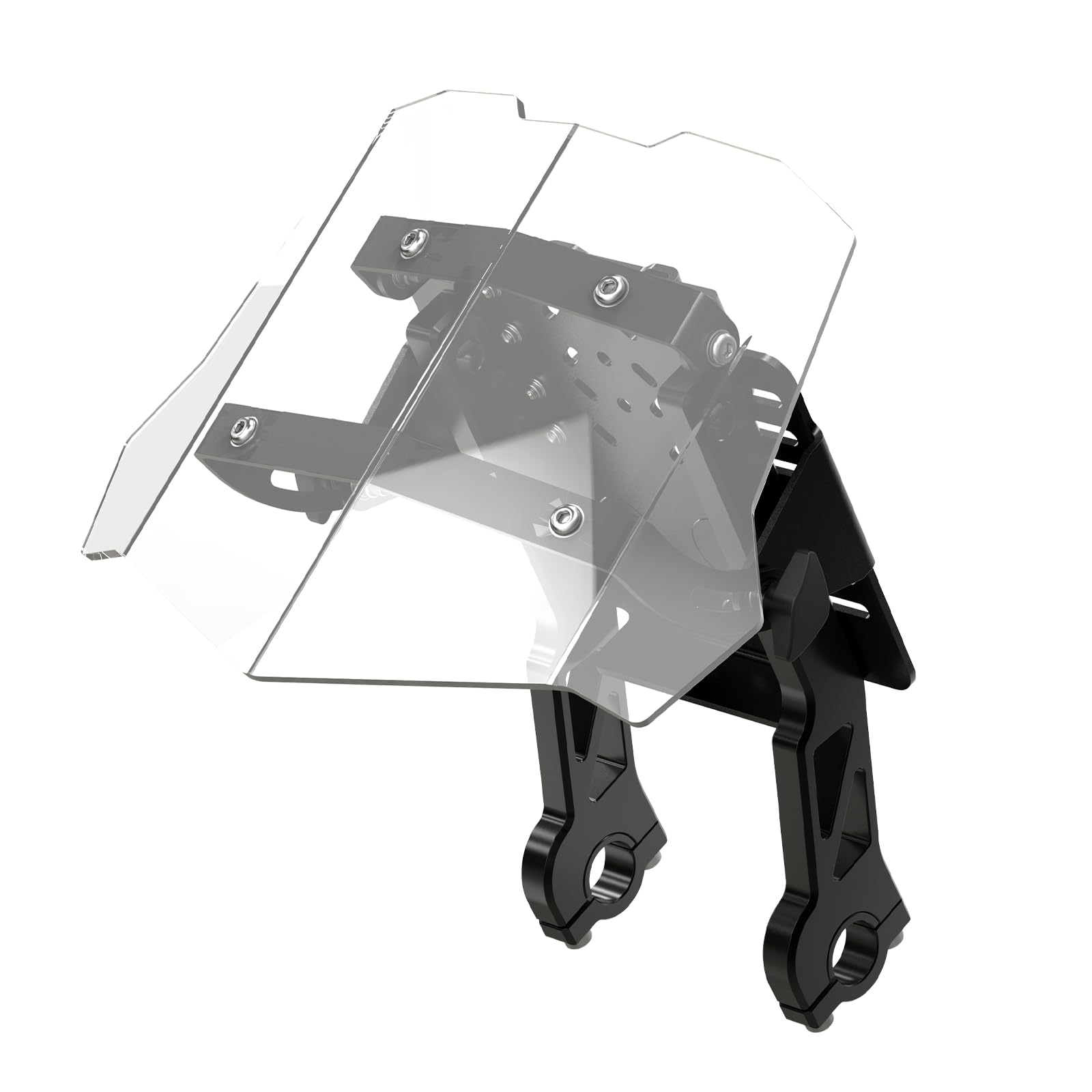 NICECNC Kit de carenado de Soporte GPS Negro Compatible with EXC/EXC-F/SX/SXF/XC125-530 2004-2024 Compatible with TC/FC/TX/FX 125-501 2014-2024, Ver Ajuste