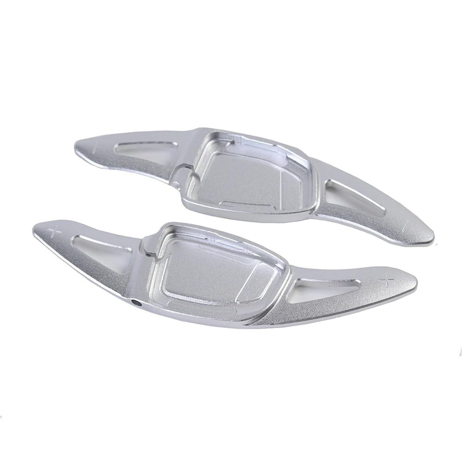 Gmzqsn Silver Aluminum Paddle Shifters For Audi For Rs3 For Rs4 For Rs5 For Rs6-2Pcs(Silver)