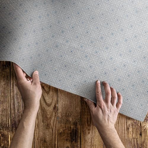 Tapis PVC salon résistant et décore votre maison avec style mosaïque - 5