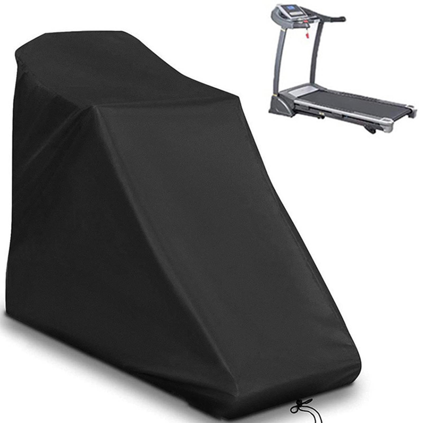 Protection pour Tapis Course | Tapis Course Pliante, Parasol en Tissu Oxford Imperméable Protège Contre La Poussière, La Pluie Et Les Rayons UV 168 X 75 X 135 Cm