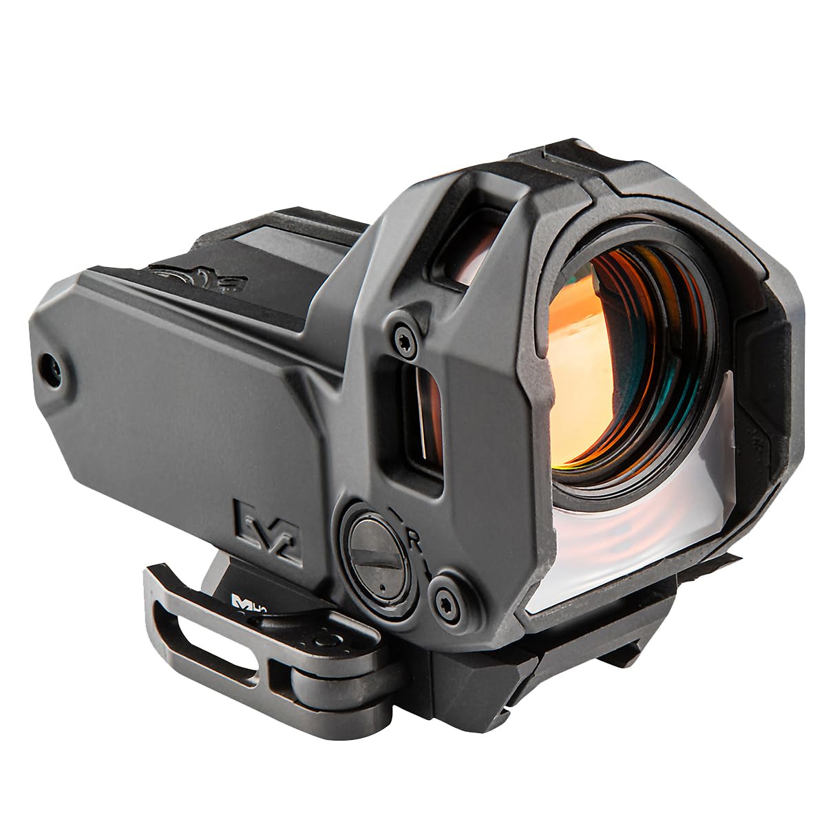 MEPRO M22 Lightweight Self Illuminated 1X Fiber Optics and tritium Powered with Bullseye or Triangle Reticle