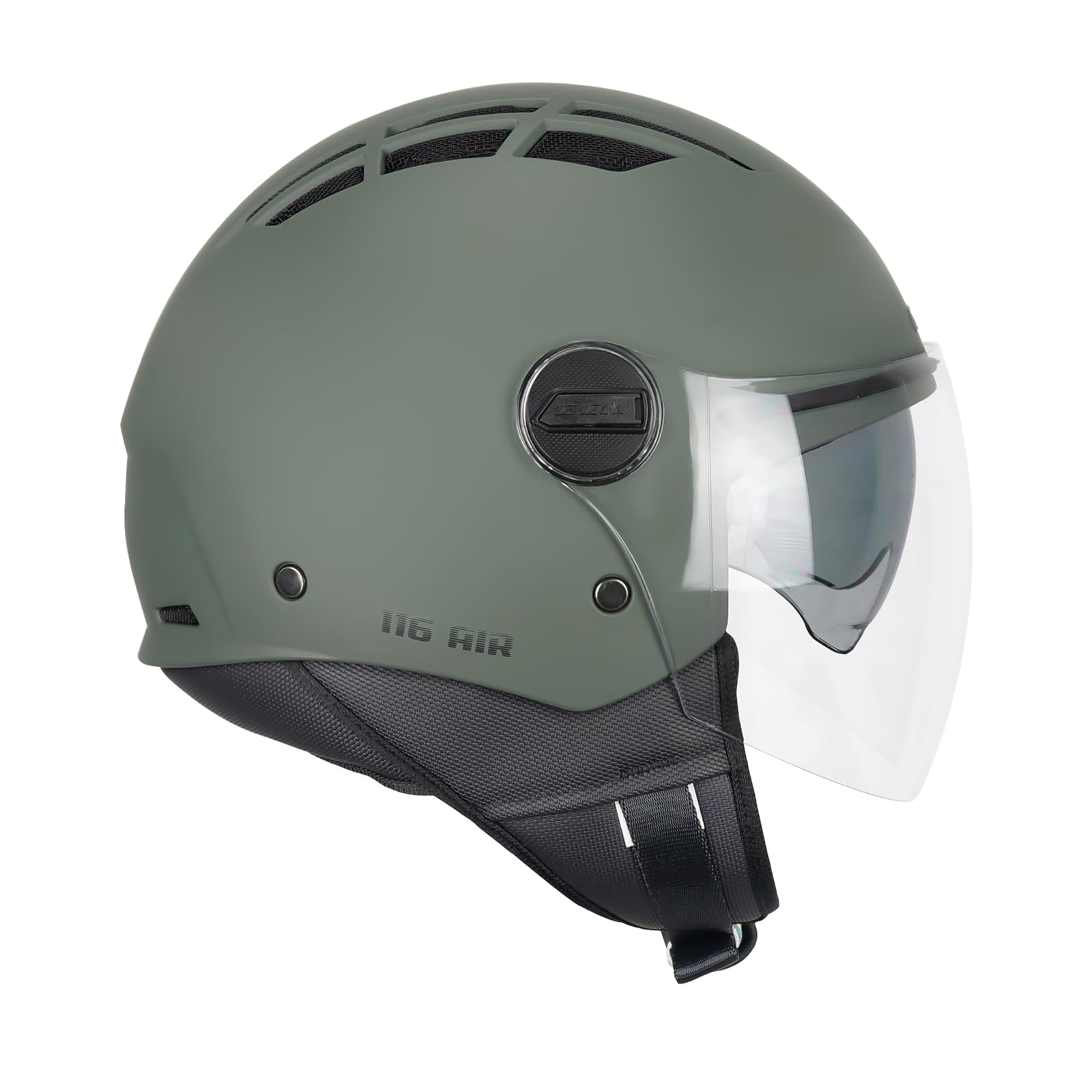 CGM 116A AIR MONO Verde opaco XXXL Matte green