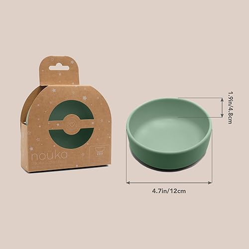 Miniatura 4 de noüka Tazón de succión  100% silicona de grado alimenticio  Viene con elevadores de pestaña y base de succión  Antideslizante y suave  Apto para