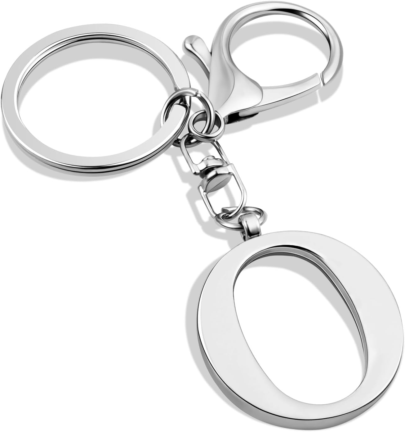 LAXPICOL Initial Letter A-Z Keychain For Women,Bag Purse Backpack Charm