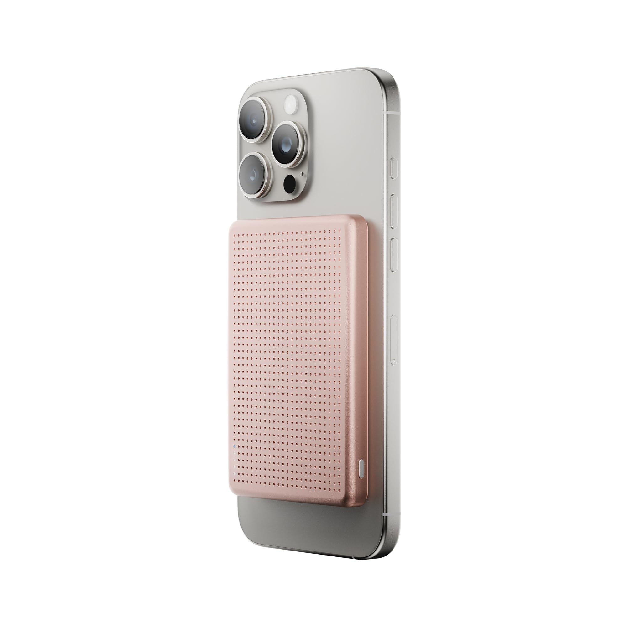 Native Union Active Power Bank | Magnétique 5000 mAh MagSafe 15W – Batterie Externe sans Fil avec Câble USB‑C Inclus – Compatible iPhone Air, 17, 17 Pro, 17 Pro Max, 17e, AirPods Pro 3 (Abricot)