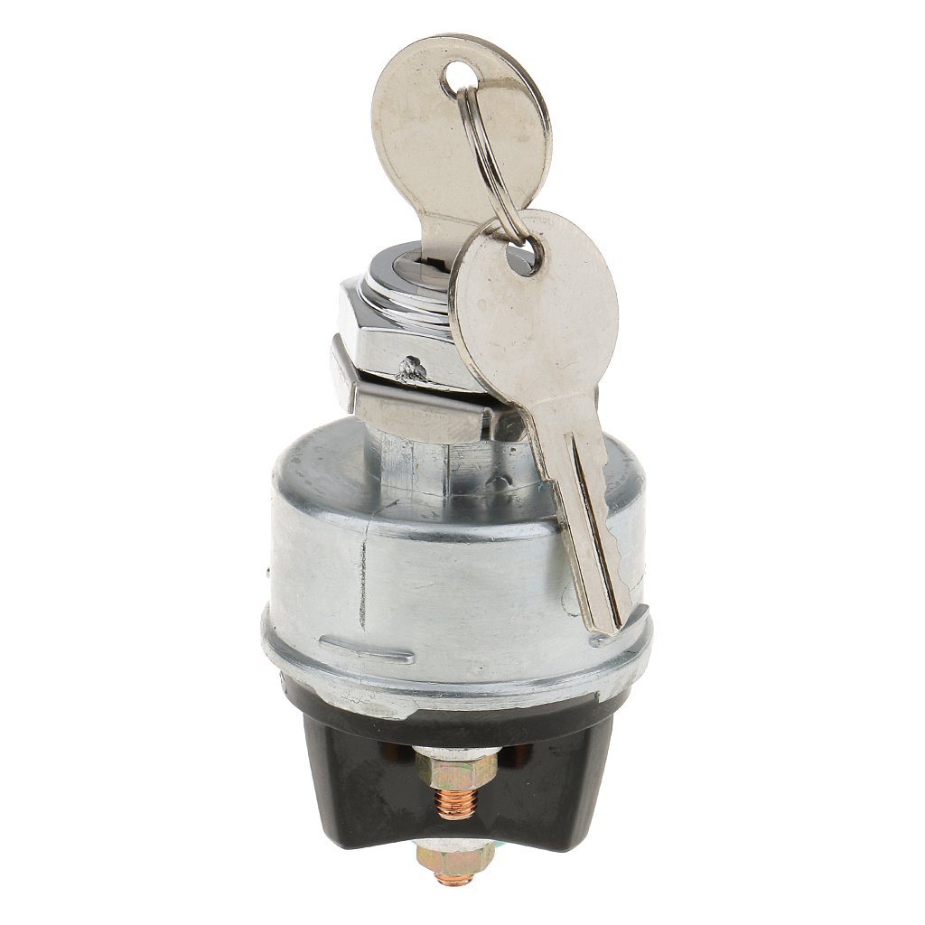 Segolike Forklift Truck Universal Replace Ignition Key Switch Lock 3 Position Type