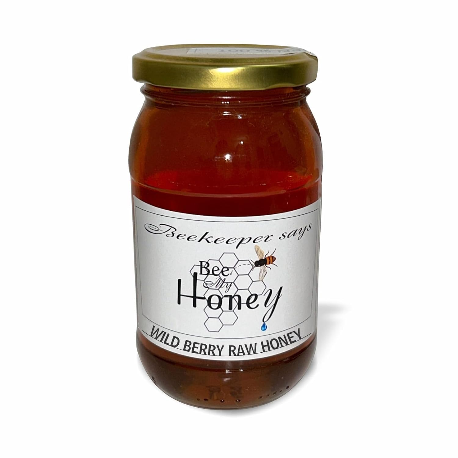 BEEKEEPER SAYS BEE MY HONEY | 100% Royal Honey | Wild Berry | No Added Sugar | Forest Rich Fresh Unprocessed (500 gm)
