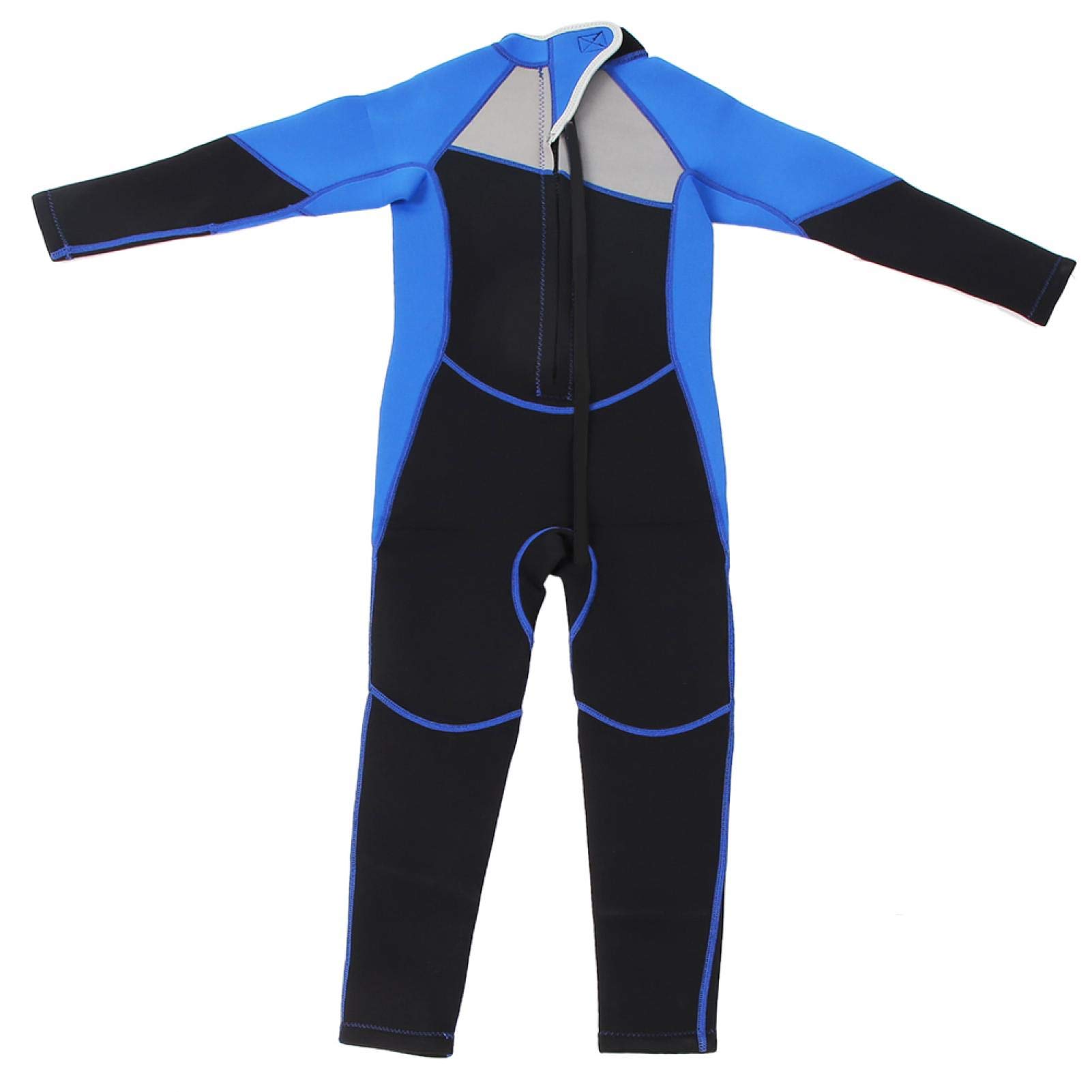Children Diving Suit, Fine Workmanship Kid Wetsuit Comfortable Zipper Design for Swimming for Man for Diving(8 Yards)-image-6