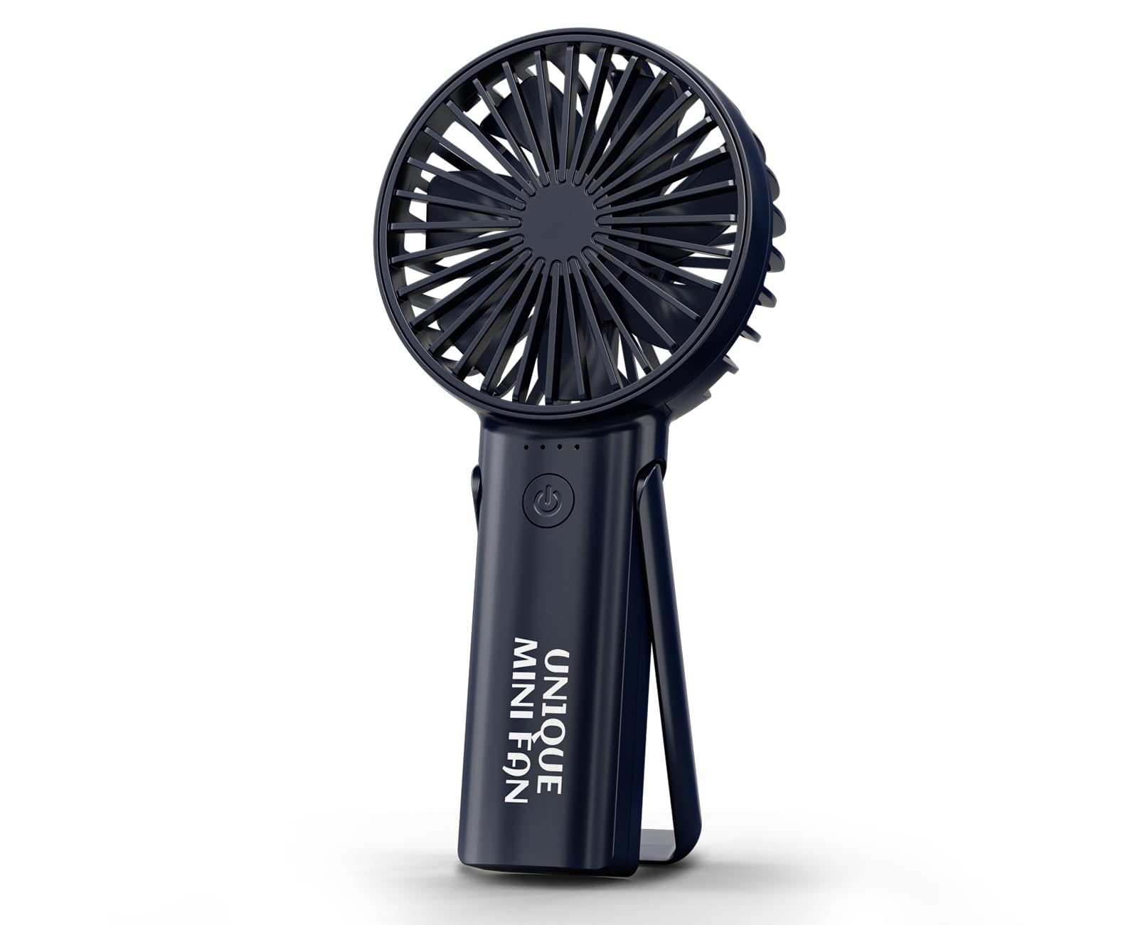 UN1QUE Mini Handheld Fan 1800 mAh Navy Blue - Image 1