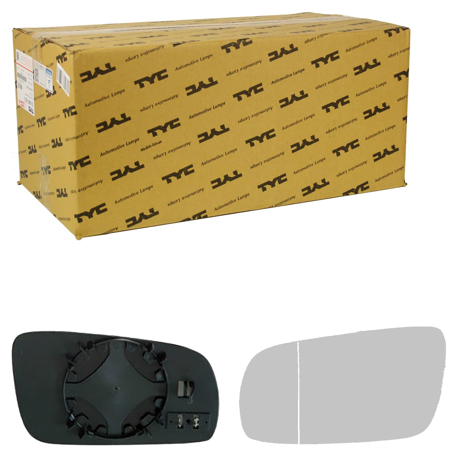 Dapa GmbH & Co. KG 33700381 Mirror Glass Driver's Side
