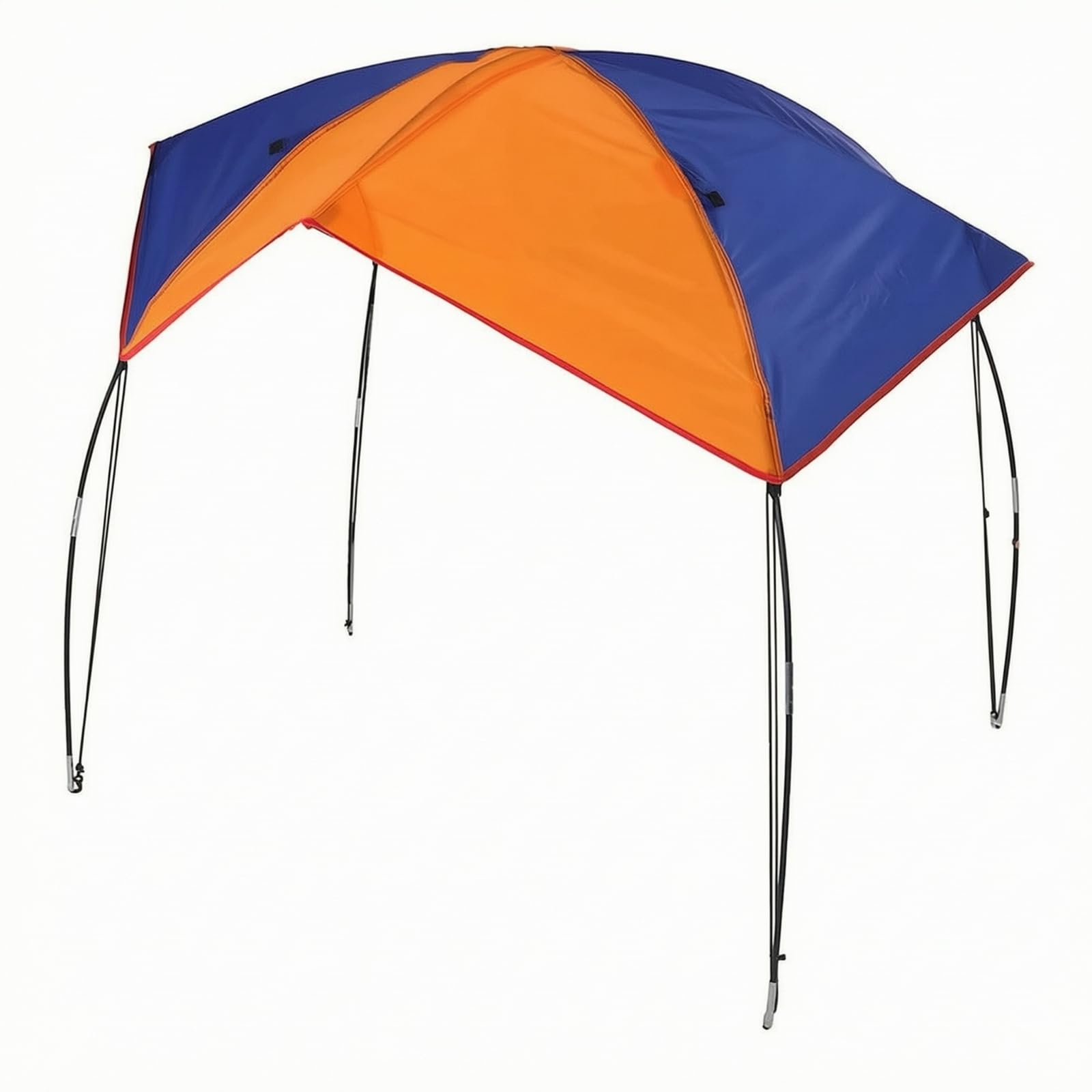 Tettuccio per Barca con Ganci Pieghevole, Size to 2 | Bimini Top, per Lago, Diportisti, Pescatori