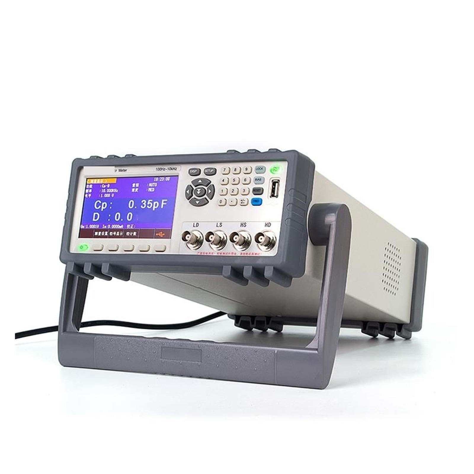 Misuratore LCR Display Capacità Induttanza Resistenza Multifunzione Tester Di Autoscarica Misura
