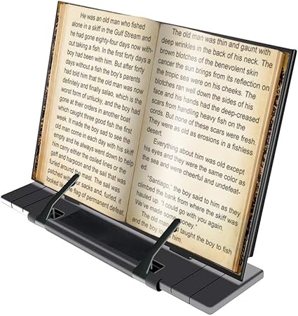 Amazon Co Jp Welltop レシピブックスタンド 高さ調節可能 料理本ホルダー 読書用レスト ページクリップ付き 金属製キッチンブックホルダー 読書 書類 Ipadタブレット用 パソコン 周辺機器