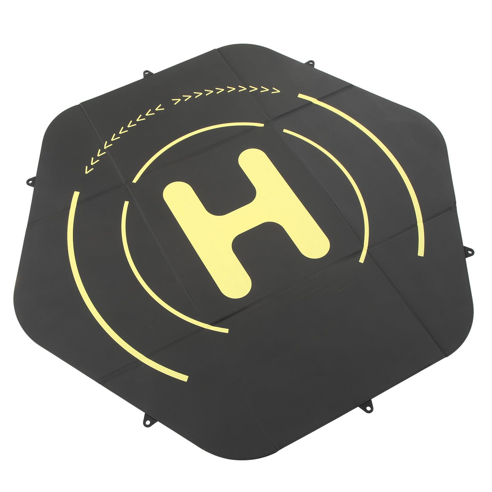 Drone Pads Helipads Czarny Dwustronny gwóźdź Szlifowany o Długości 110 Cm do Samolotów