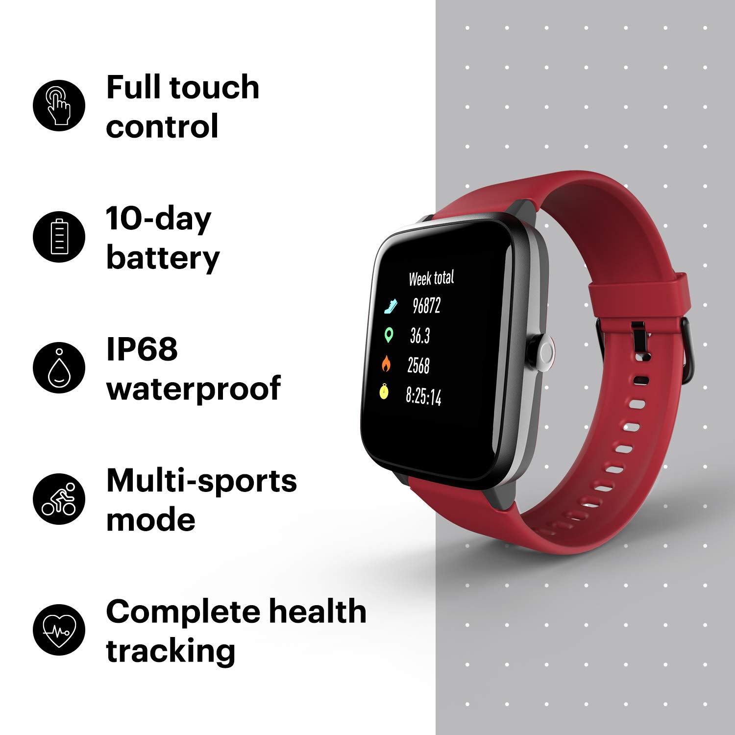 Noise colorfit pro 2 red Clearance