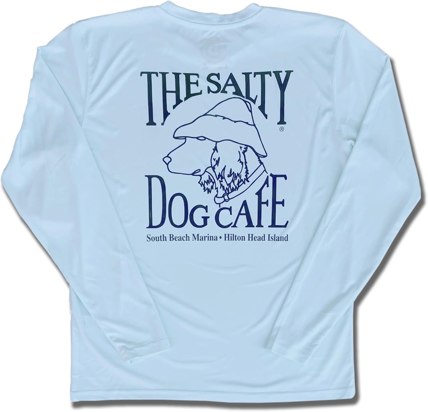 Salty Dog Long Sleeve Performance T-Shirt - Moisture Wicking, UPF 50+ Sun Protection, Men/Women/Unisex