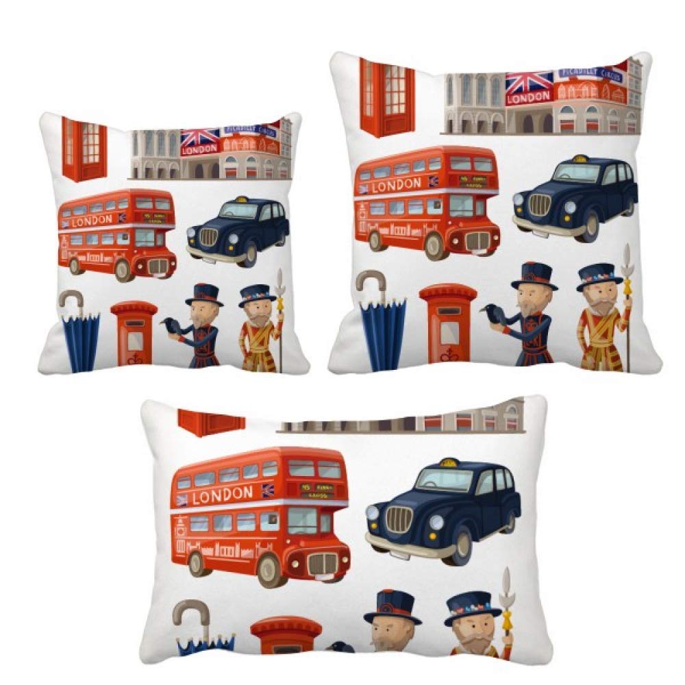 Housse de coussin cabine téléphonique rouge pour revivre vos plus beaux souvenirs de voyage