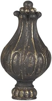 Cal Lighting FA-5065A Metal Cast Finial, 3" x 1.5" x 3"