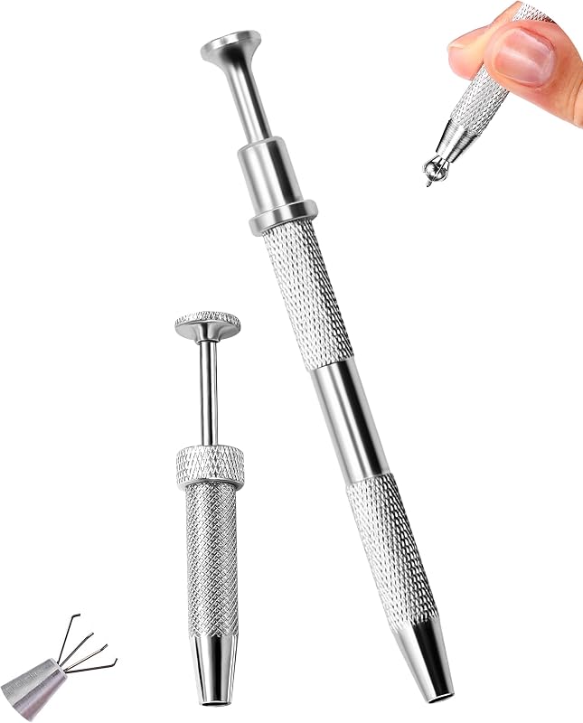CM Crareesi Mania Alicates para Esferas de Piercing em Aço Inoxidável 316L, Pacote com 2