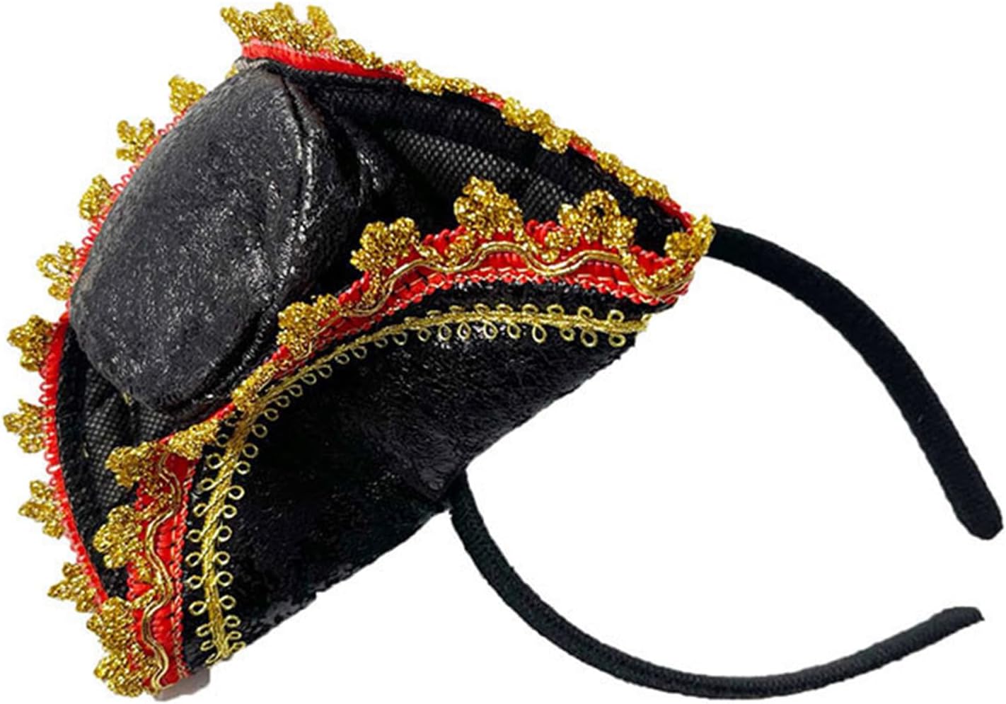 [FUZYXIH] Halloween Party Pirate Pretend Headband Pirate Hair Hoop Stage Prop Hairband for Kids Dress Up Zella