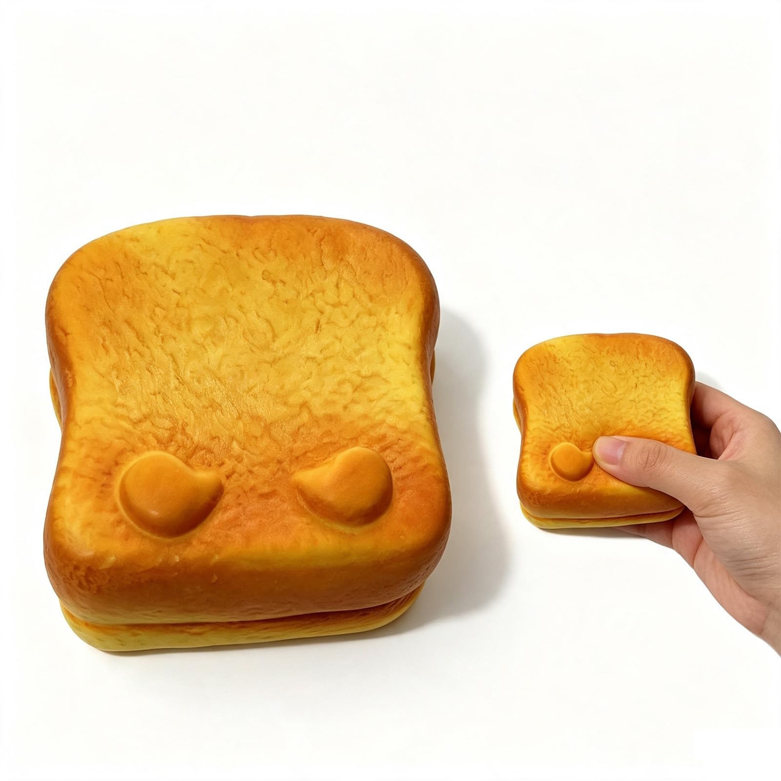 Bread Squishy, Soft Slow Rising Squeeze Fidget Toy, Cute Bread Stress Ball