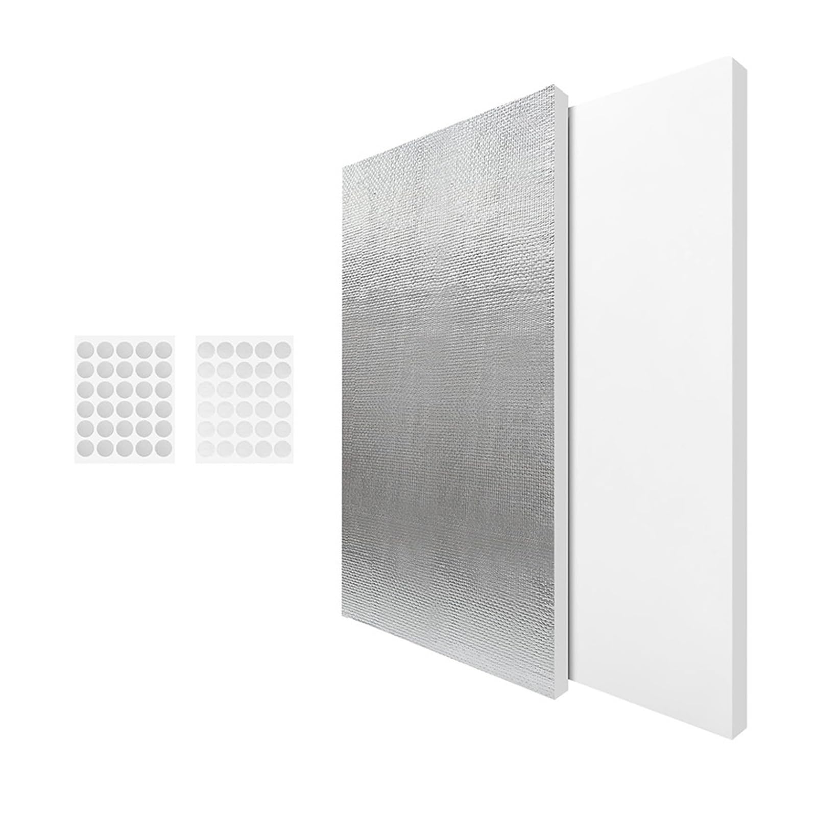 Side Insulated Foam Panel Replacement Window Air Conditioners Insulation Set for Window Air Conditioners Accessories Side Insulated Foam Panel