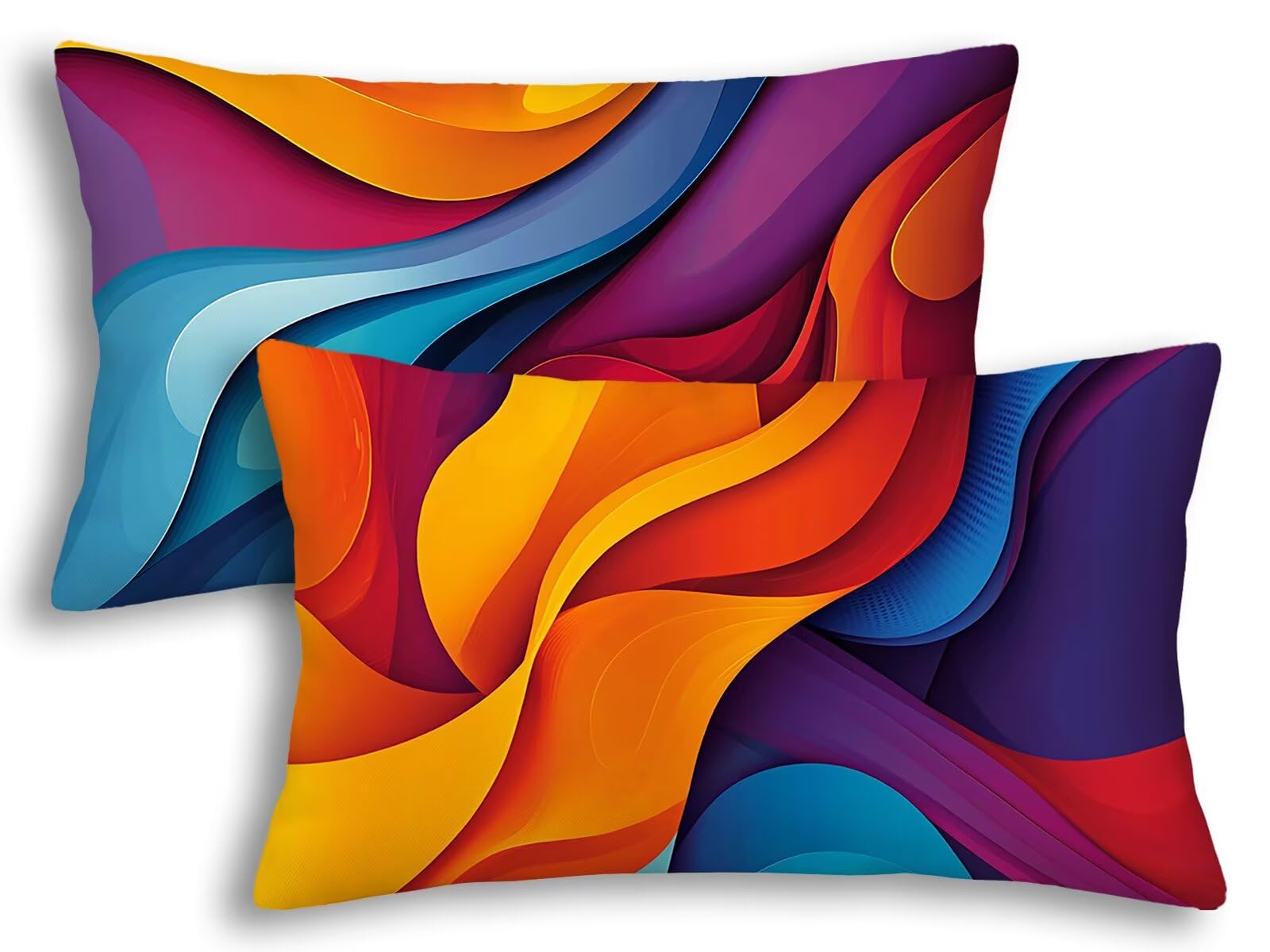 Housse coussin extérieur imperméable anti tache pour oreiller de balcon
