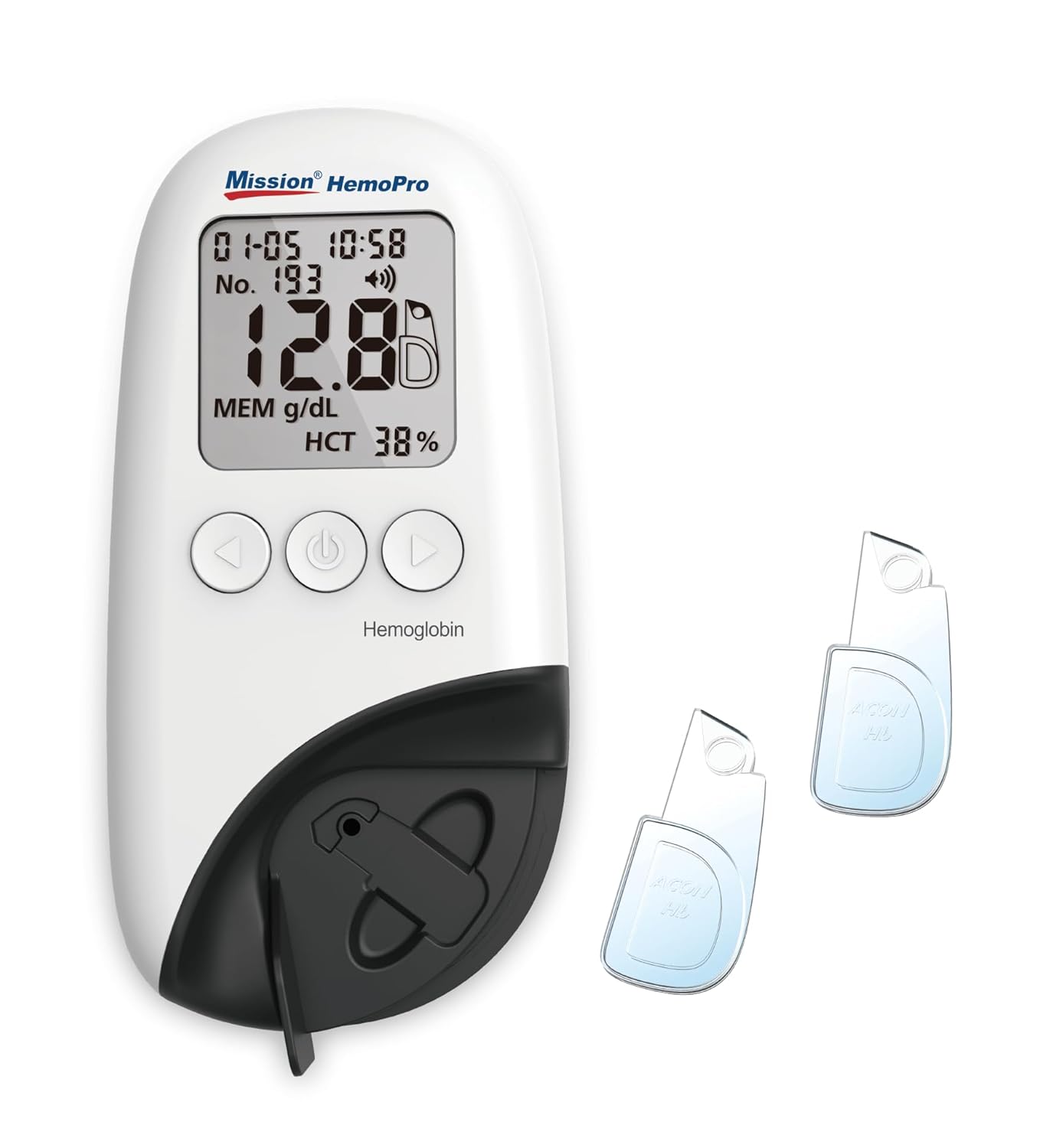Mission HemoPro Hemoglobin Testing Microcuvette, Hemopro Optical Hemoglobin Analyzer - Manual, Portable, Standard Size | Higher Accuracy, Latest Technology, Safe To Use, Real-time Operation, Only