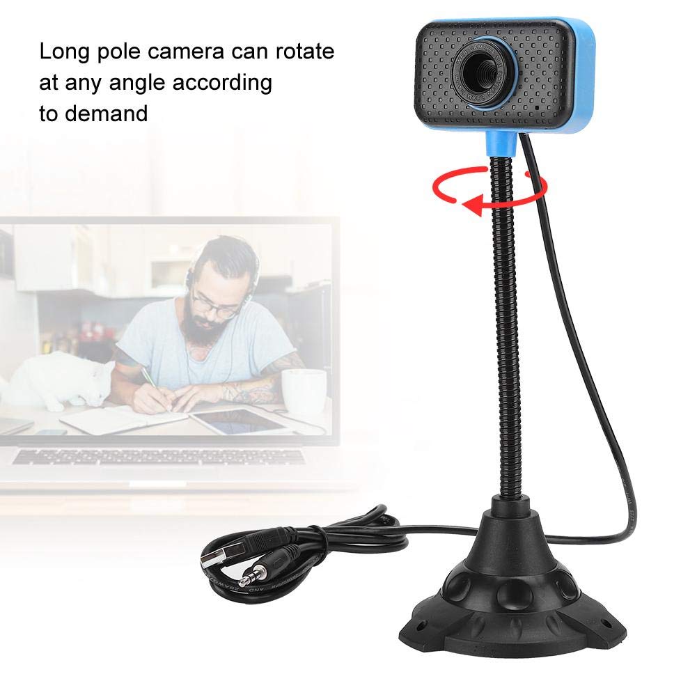 Webcam HD, Flexible Long Pole Camera, 640 x 480 Conference Cam, USB Streaming Computer Camera,Web Camera for Office Meeting - Image 3