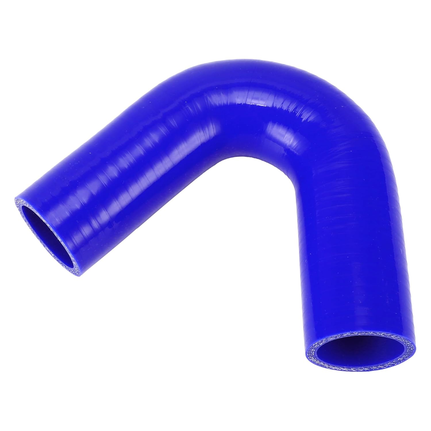 Mangueira de Silicone Azul AutoHaux 38mm ID 120mm 135 Graus - Universal para Resfriamento de Carros