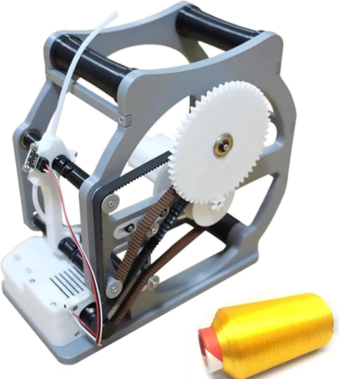 自動3D産業用フィラメント再巻き取り機、スマートスタート＆ストップ機能付き電動スプールリワインダー、1kgスプール用、絡まることなく